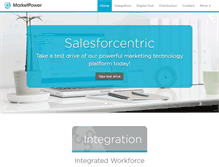 Tablet Screenshot of gomarketpower.com